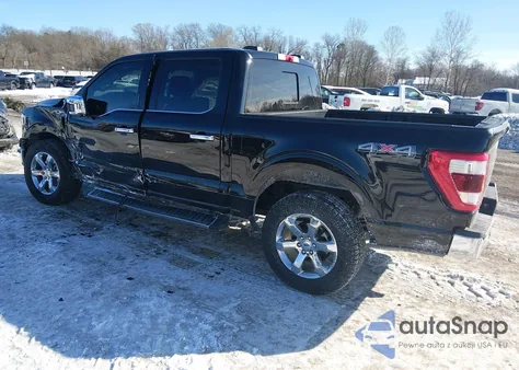 2021 Ford F-150 Lariat из США, поврежденный, VIN 1FTFW1E54MFC97490